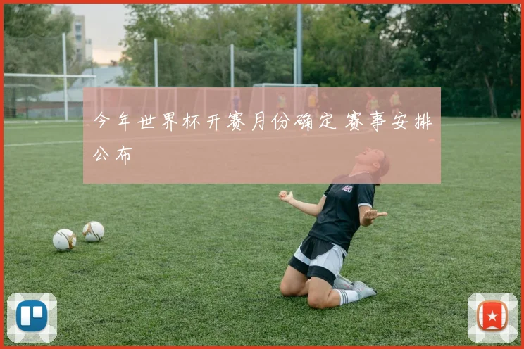 今年世界杯开赛月份确定 赛事安排公布